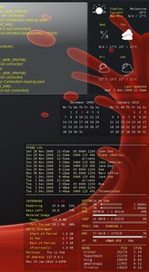 Left edge of my desktop